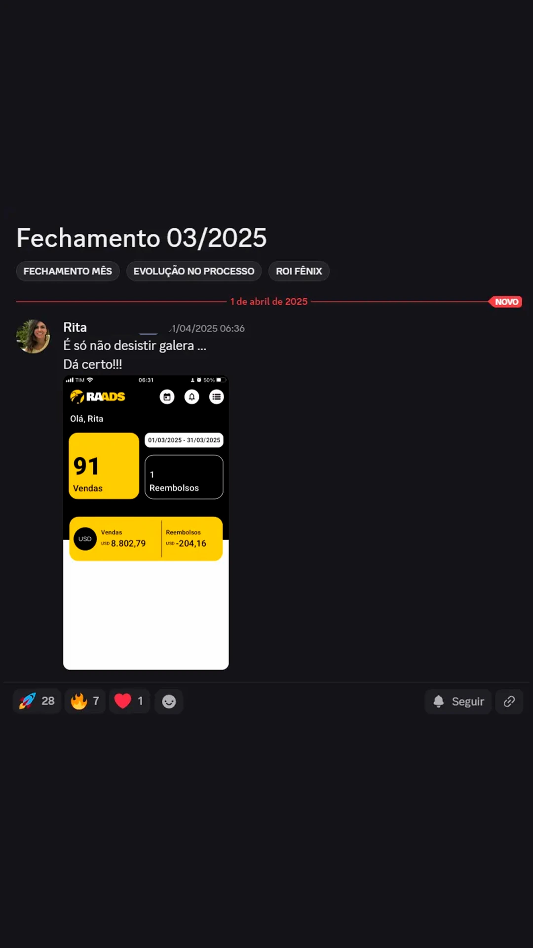 DNA FÊNIX 17